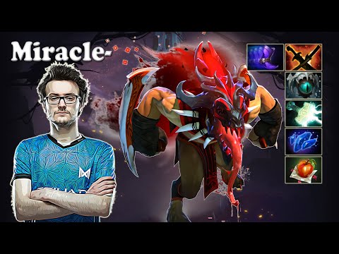 Miracle - Bloodseeker Safelane | Dota 2 7.30 Gameplay