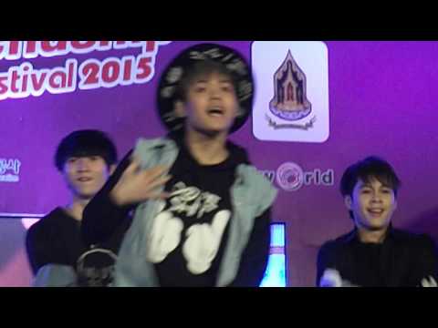 15.11.2015 Fancam  Mixer  cover  IM Monsta X @ TKFF 2015 at Central World