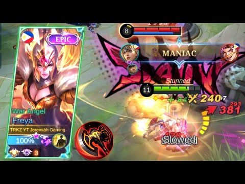 NEW SEASON! | NEW BROKEN ITEM | TOP 1 GLOBAL FREYA | BEST BUILD 2021 | MUST WATCH | MLBB✓