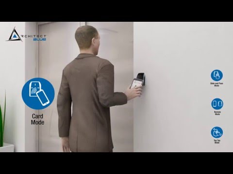 Architect blue access control readers