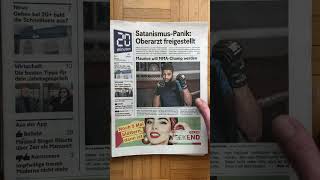 2.0 TimeWhores, random 20Minuten newspapers 2021-24 from &quot;EVIL LAND&quot; Swiss! song by michael sparkes