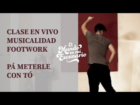Clase de Footwork y Musicalidad (Demostración) MIXAEL CABRERA – PA' METERLE CON TÓ