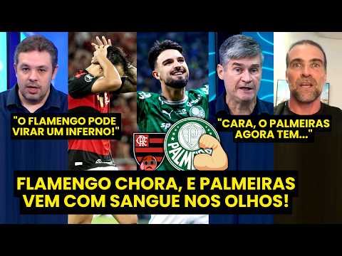 AGORA MUDOU TUDO??? “OLHA ISSO! O PALMEIRAS tendo o FLAMENGO ELIMINADO pode…”