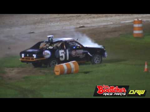 Junior Sedans - A-Main - TWA Allstar Series - Kingaroy Speedway - 18.03.2017