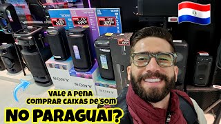 Quais são as CAIXAS DE SOM que vendem no PARAGUAI? São boas? Vale a pena comprar lá?😱 (Tour/Analise)