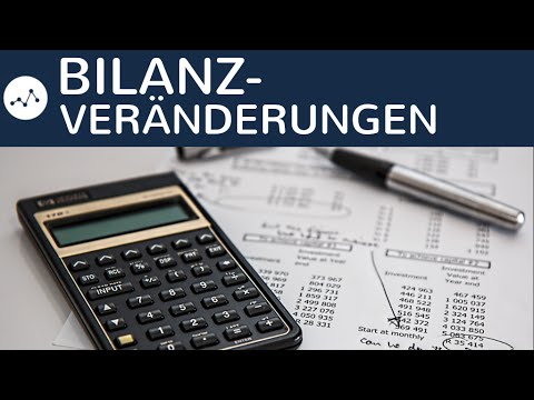 Bilanzveränderungen - Aktivtausch, Passivtausch, Aktiv-Passiv-Mehrung & Minderung einfach erklärt