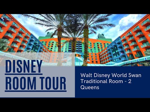 Walt Disney World's Swan and Dolphin Room Tour - 2 Queen Traditional
