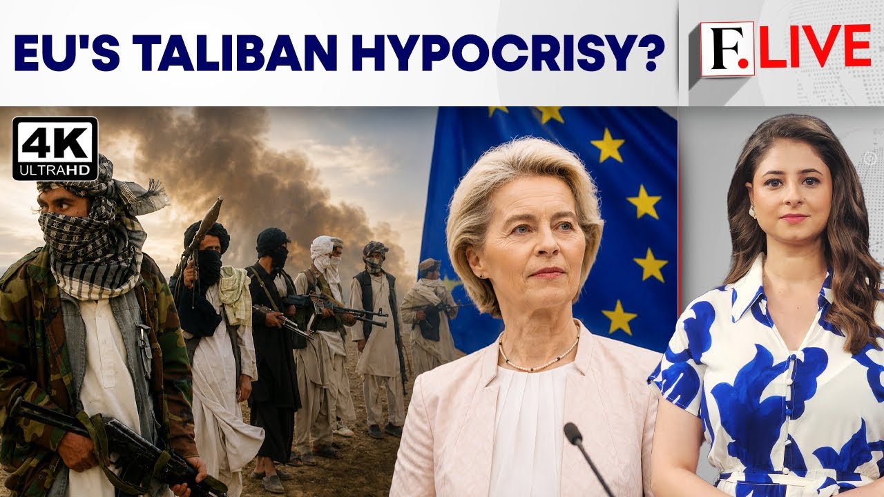 EU Hosts Taliban in Brussels as Deportation Talks Spark Human Rights Backlash | Firstpost Live| 4K