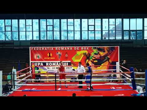 #179 #Boxing - Cupa Romaniei 2021: Vlad MIRON (RED) - Adrian BOTUSAN (BLUE)! Victorie la puncte