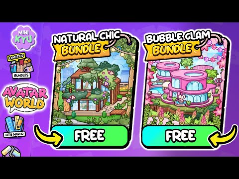 WOW!! 😱 GET ALL AW BUNDLE FOR FREE 🎁 (+free AW COINS) | AVATAR WORLD PAZU 🌎