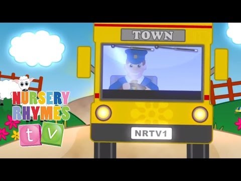 THE WHEELS ON THE BUS | Classic Nursery Rhymes | English Songs For Kids | Nursery Rhymes TV