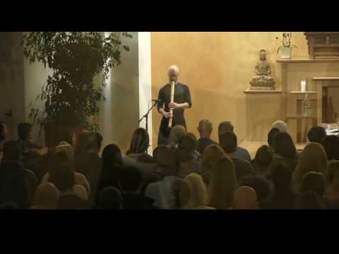 Bass Shakuhachi Solo "Black Earth" Cornelius Boots - Live October 22, 2018 - Meditation Event 地無し尺八