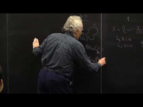 Lecture 10 of Polyakov's Course on String Theory