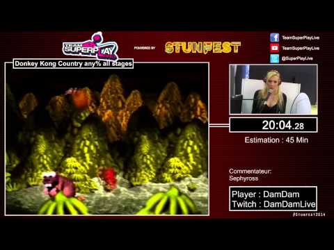 [STUNFEST 2014] Donkey Kong Country by DAMDAM (42:29)