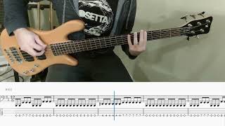 Soilwork - Bulletbeast (bass cover with tab)