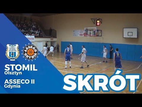 Skrót meczu Stomil Olsztyn – Asseco AMW II Gdynia 93:88