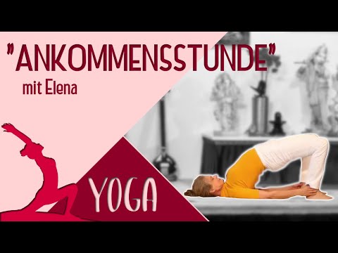 Yoga "Ankommensstunde" Mittelstufe mit Elena - Yoga Vidya Grundreihe Live 16:30 Uhr - 16.10.2020