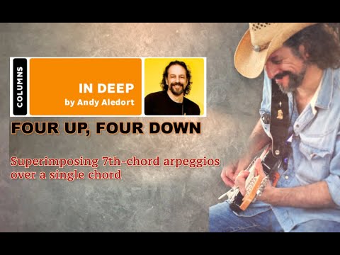 Superimposing 7th-chord arpeggios over a single chord - with Andy Aledort