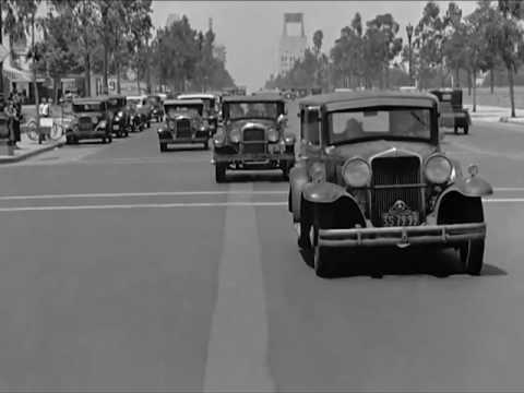 Vintage Cars-California-1936 Street Scenes