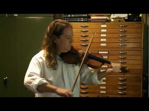Guarneri violin played by Paul Mercer