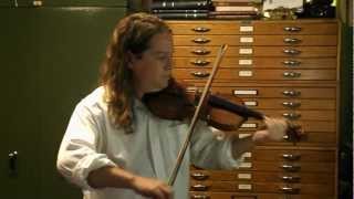 Guarneri violin played by Paul Mercer