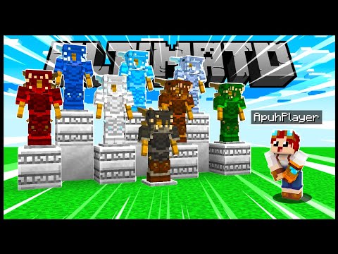 COMECEI MINHA COLEÇÃO DE ARMADURAS!! - Minecraft Ultimato #19