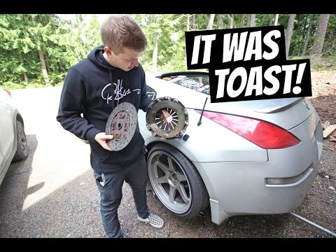 350z Gets A New Clutch // How To Replace A Clutch