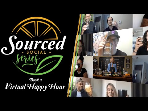 Book A Virtual Happy Hour With Sourced Craft Cocktails