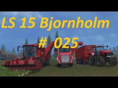 LS15 PS4 Bjornholm 25 Raps und Mais Ernte Lets Play Gameplay German Deutsch