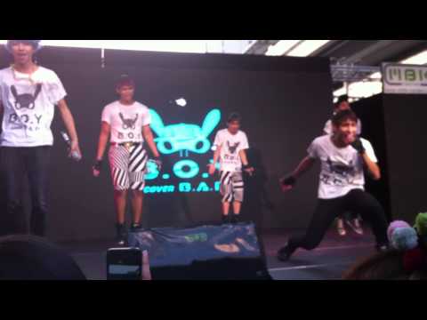 B.O.Y Cover B.A.P - Just anoter boy ( Win Team B Project ) @ Hello Korea By MBK&iTeen