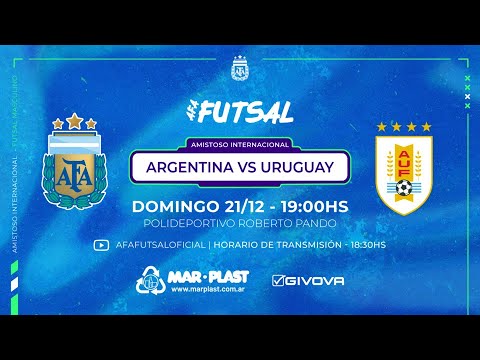 ⚽🇦🇷 Futsal | Amistoso Internacional | Selección Argentina masculina vs Uruguay