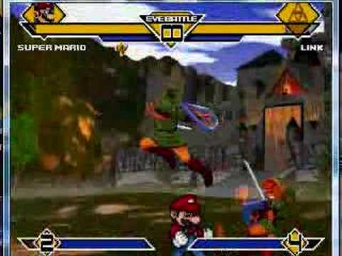 SS Mugen Players #3 Super Mario vs Link