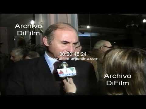 Fernando de la Rua opina de la lista que encabeza Cesar Jaroslavsky 1991