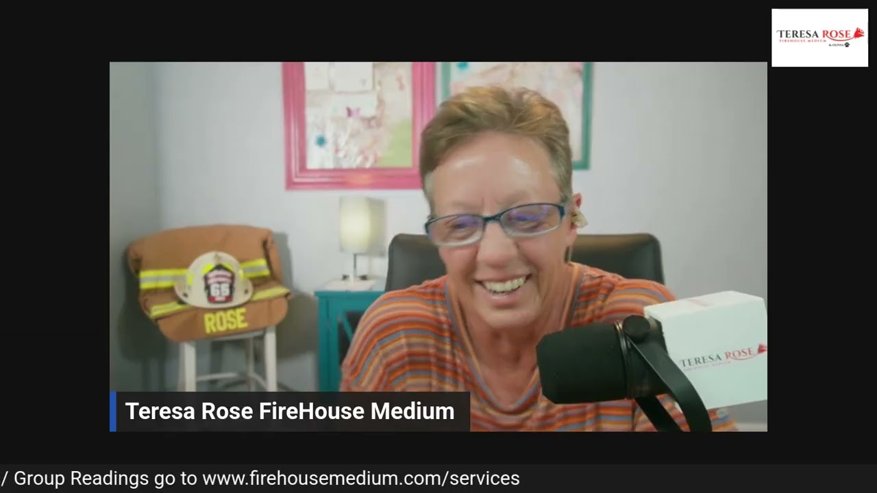 Teresa Rose Firehouse Medium-Reading with Valerie