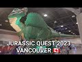 Jurassic Quest 2023 Vancouver BC Canada May 12 2023