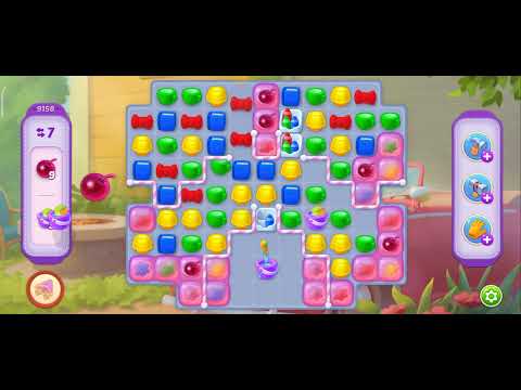 Homescapes level 9158 No boosters Hard level