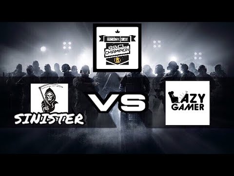 R6CL - Season 2 - Day 2 - Sinister vs Lazy Gamers