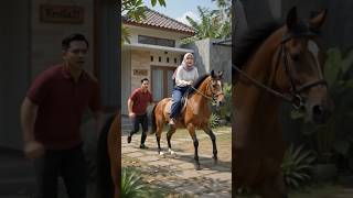 LISNA NAIK KUDA, MALAH DIBAWA KABUR! 😂🐎💨