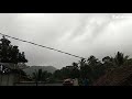 Pemandangan Langit Mendung Sore Hari