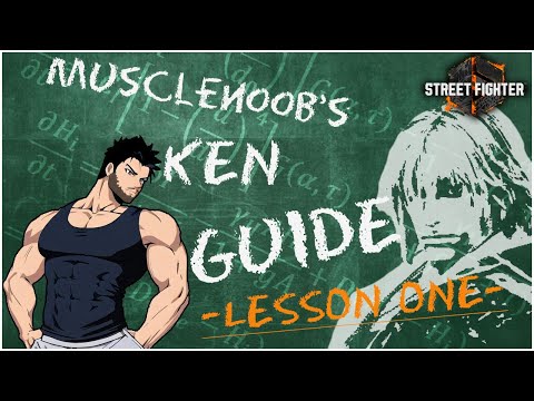 How to play ken Street fighter 6 Beginner - advanced lessons!  - lesson 1