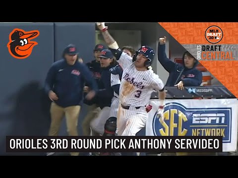 Anthony Servideo: Baltimore Orioles Third Round Pick | 2020 MLB Draft