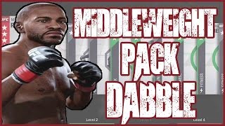 MIDDLEWEIGHT PACK DABBLE!! - UFC 2 Pack Opening