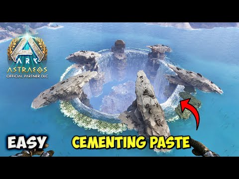 Astraeos OVERPOWERED Cementing Paste Farm in ARK Survival Ascended