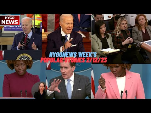 HYGONews Week's Most Popular Stories 2/12/23, Biden State of Union, Boston boxes, unidentified obj