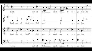 Haendel - Messiah - And the glory of the Lord - Jacobs