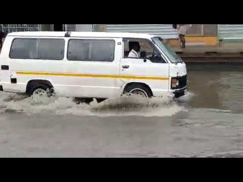 Flooding in Lyell Street Ladysmith