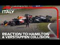 Hamilton, Verstappen, Horner And Wolff On The Collision... | 2021 Italian Grand Prix