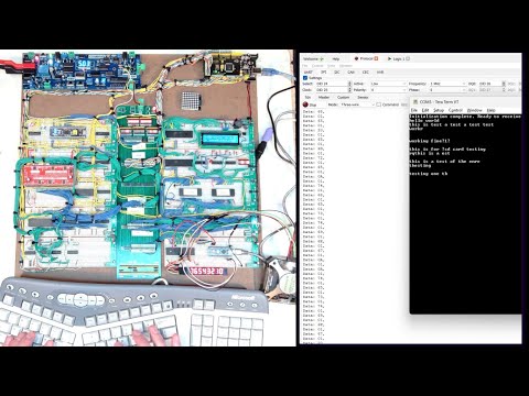 80286 Build, Ep. #50 - Using SPI and an Arduino Nano for a Serial Debugger
