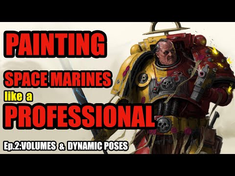 Best guide on How to make the best poses for every Space Marines painting