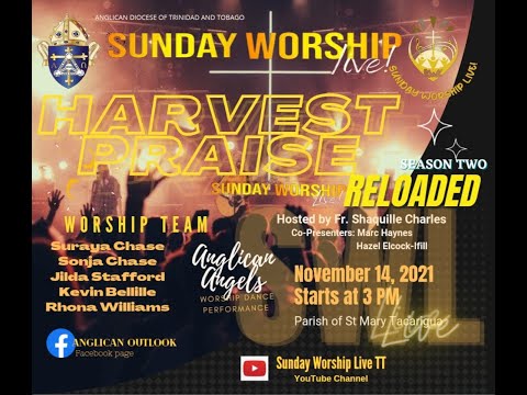 SUNDAY WORSHIP LIVE! HARVEST PRAISE!